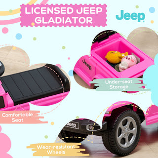 Sunvega Kids Ride on Push Car with Engine Sounds, Horn, and Under-Seat Storage