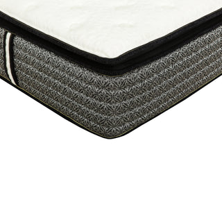 Sunvega 14 in. King Size Hybrid Pocket Coil and Gel Memory Foam Mattress