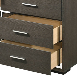 Sunvega 8 Drawer Gray Oak Finish Dresser with Undermount Glide System