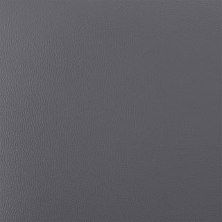 Sunvega Black Metal Swivel Bar Stool with Gray Faux Leather Upholstery