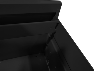 Sunvega 4 Drawer Metal Vertical File Cabinet with Lock for A4 Legal Letter Size