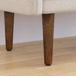 Sunvega Modern Velvet Storage Stool with Hidden Space for Living Room Bedroom