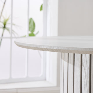 Sunvega Modern Bamboo Plywood Dining Table with Sleek Design for Contemporary Living