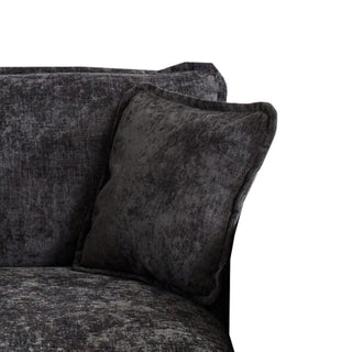 Sunvega Modern Green Chenille Fabric Cloud Sofa with Adjustable Backrest for Living Room