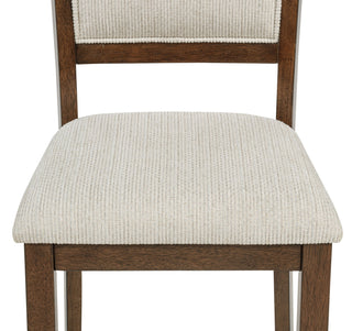 Sunvega Traditional Style 5pc Dining Set with Rectangular Table and Upholstered Chairs