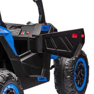 Sunvega 24V Two-Seater Kids Ride On UTV with Remote Control and Four-Wheel Suspension