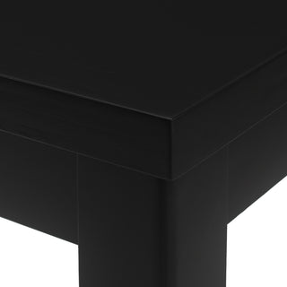 Sunvega Farmhouse Style Counter Height Dining Table with Rubberwood Frame and Wood-Like Top