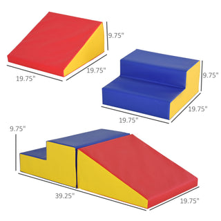 Sunvega Soft Secure Foam Climb and Crawl Activity Play Set for Toddlers