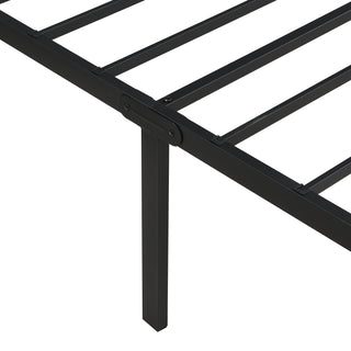 Sunvega Full Metal Bed with Sturdy Steel Structure for Modern Bedroom