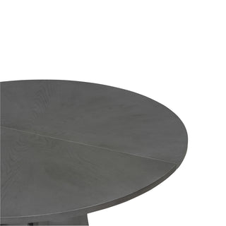 Sunvega Premium Oak Round Dining Table with Pedestal Base for 2-4 Seaters
