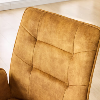 Sunvega Modern Velvet Dining Chairs with Soft Cushioned Seats and Iron Frames