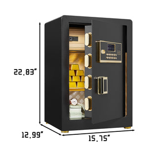 Sunvega Compact Key And Password Safe For Money Documents And Valuables
