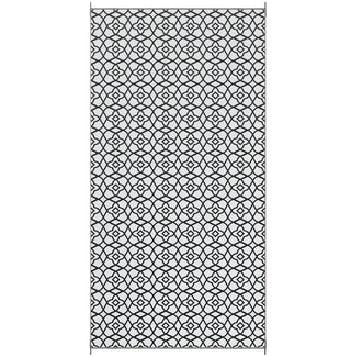 Sunvega Reversible Outdoor Rug with Protective Coating and Strap Stakes for Patio