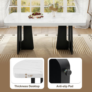 Sunvega Modern Tufted Linen Entryway Bench with Black Rubber Wood Legs for Kitchen