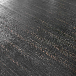 Sunvega Antique Black Bold Distressed Solid Wood Counter Height Bar Table