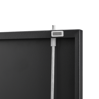 Sunvega Folding Metal Storage Cabinet with Locking Doors and Adjustable Shelf for Home Office