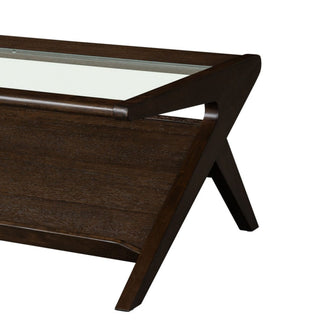 Sunvega Antique Cream Nightstand with Spindle Legs and Spacious Drawer Storage