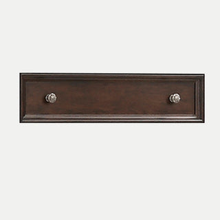 Sunvega Mahogany Finish 7 Drawer Dresser with Custom Hardware and Ash Veneers