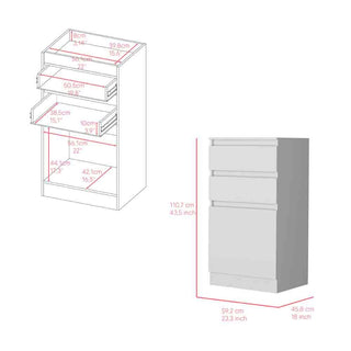 Sunvega Dark Walnut Finish Jewelry Box with Mirror and Single Door Cabinet