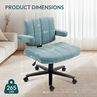 Sunvega Ergonomic Swivel Office Chair with Adjustable Height and 360° Mobility