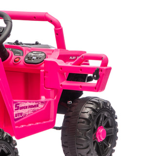 Sunvega 2WD Kids Ride On UTV with 2.4G Remote Control Anti-Collision Bar