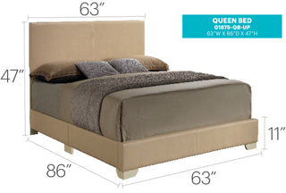 Sunvega Sleek Black Full Bed Frame with Chic Finish for Casual Elegance