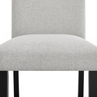 Sunvega Contemporary Transitional Style Fabric Upholstered Dining Chair Set