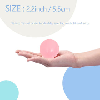 Sunvega 500 Count 2.2 Inch Crushproof Phthalate Free BPA Free Ball Pit Balls for Kids