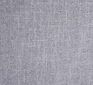Sunvega Gray Linen and Oak Finish Armless Parson Side Chair Set of 2