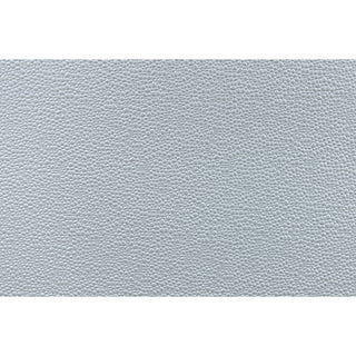Sunvega Sleek Silver Tone Nightstand with Spacious Drawers and Textured Fronts