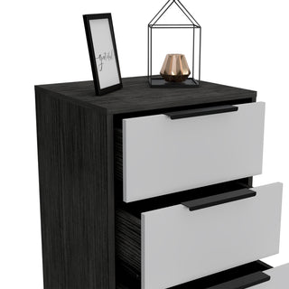 Sunvega Five Drawer Dresser with Easy Assembly for Bedroom Storage