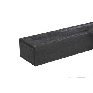 Sunvega Fir Wood Wall Mounted Fireplace Mantel Shelf with Flat Surface for Home Decor