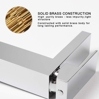 Sunvega Brushed Nickel Single Hole Bathroom Sink Faucet with Pop-up Drain