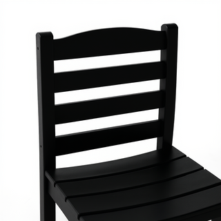Sunvega Modernist HDPE Outdoor Garden Armchairs with Backrest in Your Choice of Color