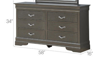 Sunvega Metallic Black Transitional Storage Solution with Multiple Drawers