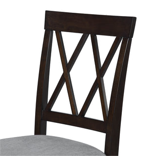 Sunvega Modern Faux Marble Dining Table with Solid Wood Legs for Kitchen Living Room