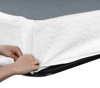 Sunvega High Profile 8.5 Inch California King Mattress Foundation with Textured Fabric