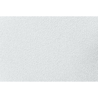 Sunvega Padded Seating Bedroom Bench with White Upholstery and Acrylic Legs