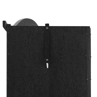 Sunvega Antique Glass Corner Curio Cabinet with Adjustable Shelves and Built-in Light