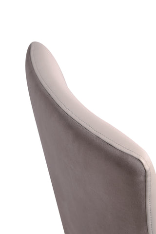 Sunvega Modern Upholstered Dining Chairs Set of 2 in Tan Faux Leather