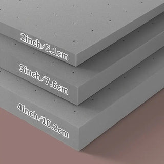 Sunvega Extra Firm Twin Mattress Topper with High Density Foam for Spine Alignment