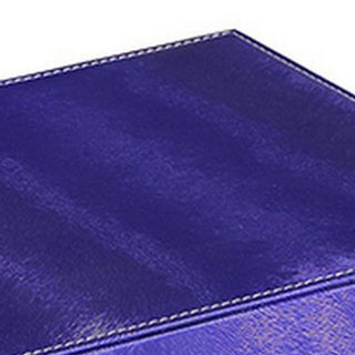Sunvega Compact Leatherette Jewelry Case with Mirror and Multiple Earring Hangers