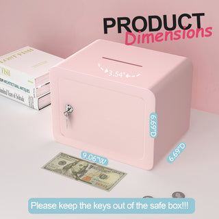 Sunvega Compact Key And Password Safe For Money Documents And Valuables