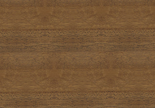 Sunvega 42-inch Rectangular Upholstered Bench in Brown Walnut and Beige Fabric