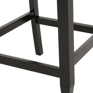 Sunvega Vienna Contemporary Tufted Wingback 31 Inch Counter Stools Set of 2