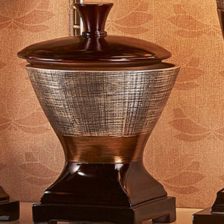 Sunvega Modern Egyptian Design Decorative Jewelry Box with Hexagonal Footing Base