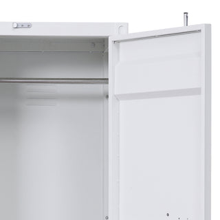 Sunvega Industrial Wardrobe with Full-length Container Lock and Hanging Rod