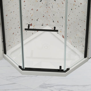 Sunvega ABS Neo-Angle Shower Base 36x36 Inch with Anti-Skid Surface