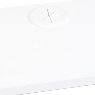 Sunvega Wall Mounted Floating 80 Inch TV Stand with LED Lights and Charging Station