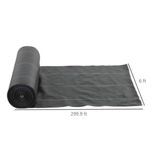 Sunvega Heavy Duty Woven Weed Control Fabric Landscape Ground Cover 140 GSM